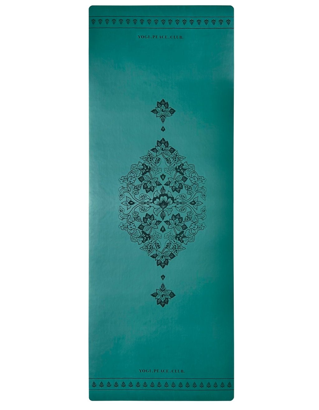 5 mm Deluxe Lotus Forest Yoga Mat + Strap - Yogi Peace Club - YOGA MAT