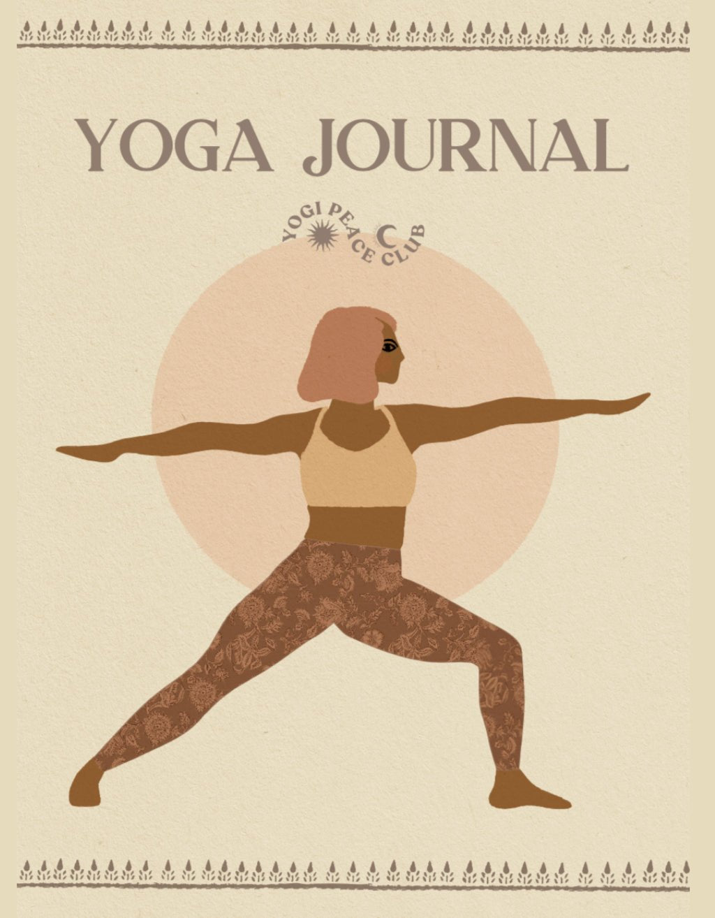 Yoga Wellness Journal - Digital Download - Yogi Peace Club - YOGA GUIDE