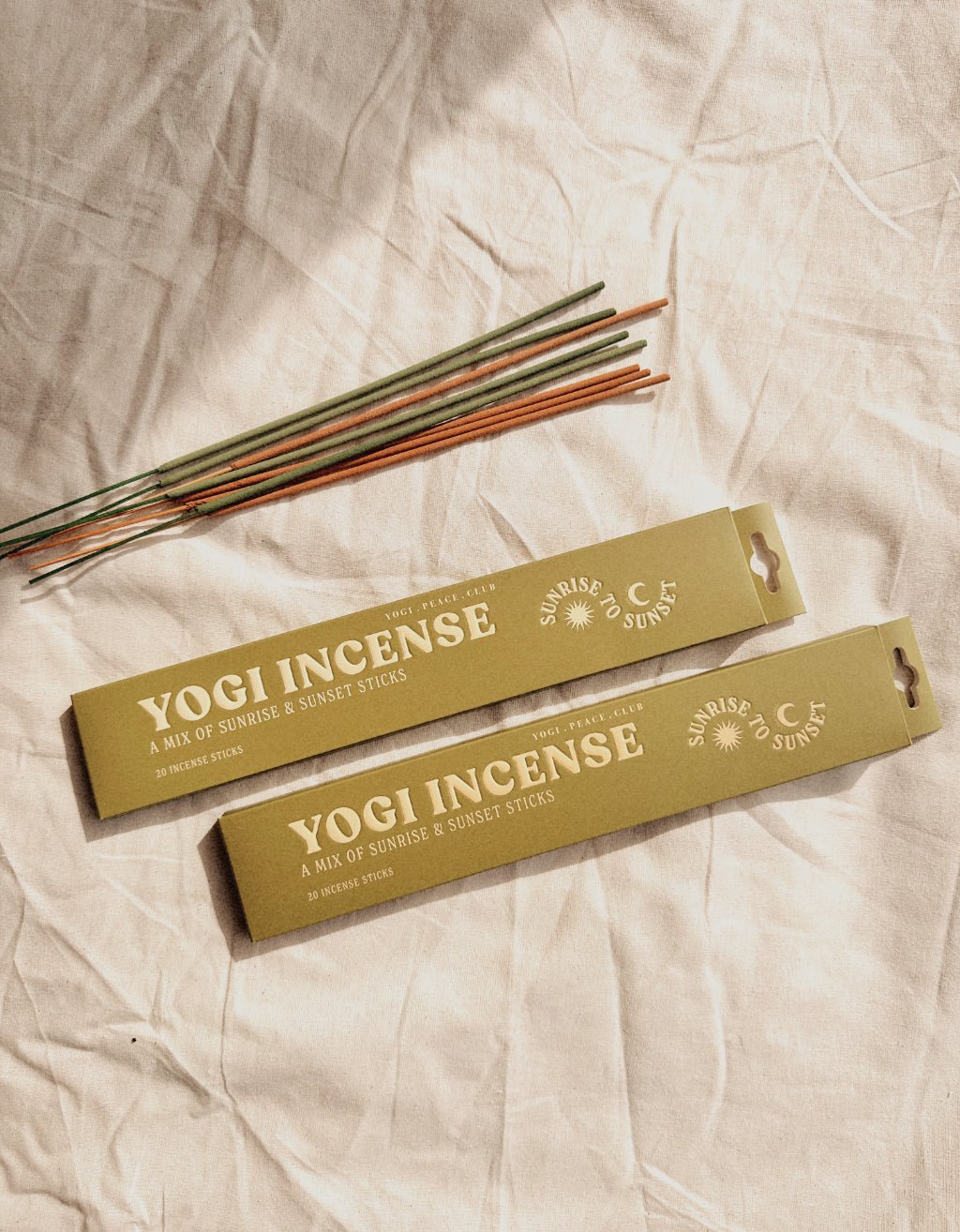 Two Pack Bundle - Yogi Incense - Yogi Peace Club - Incense